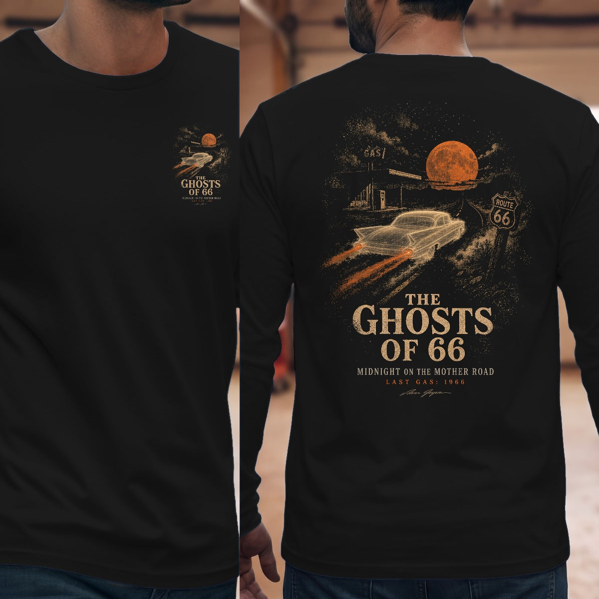 Black | Front & Back