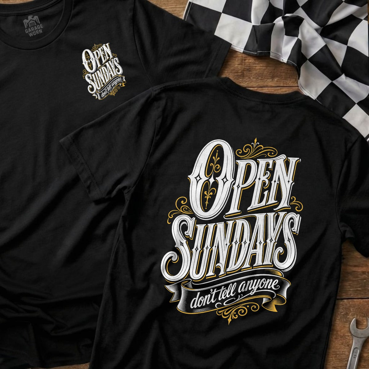 Black | Front & Back