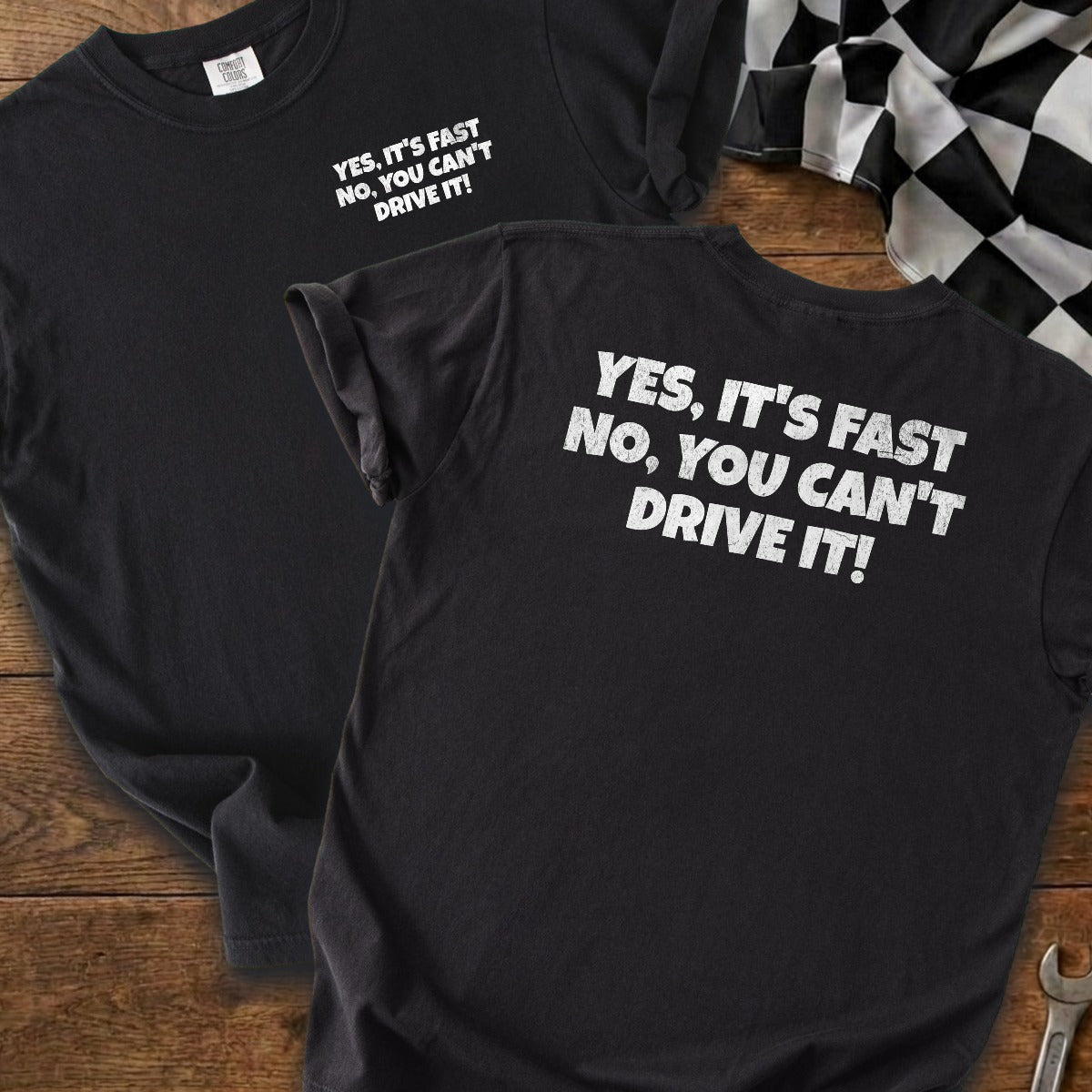 Black | Front & Back