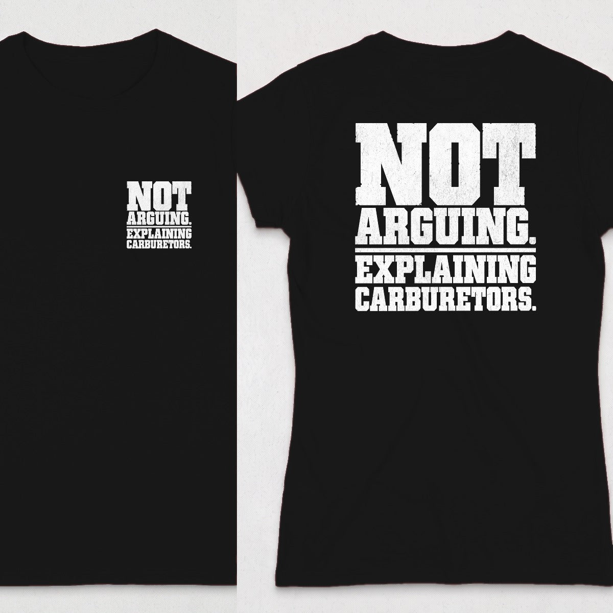 Black | Front & Back