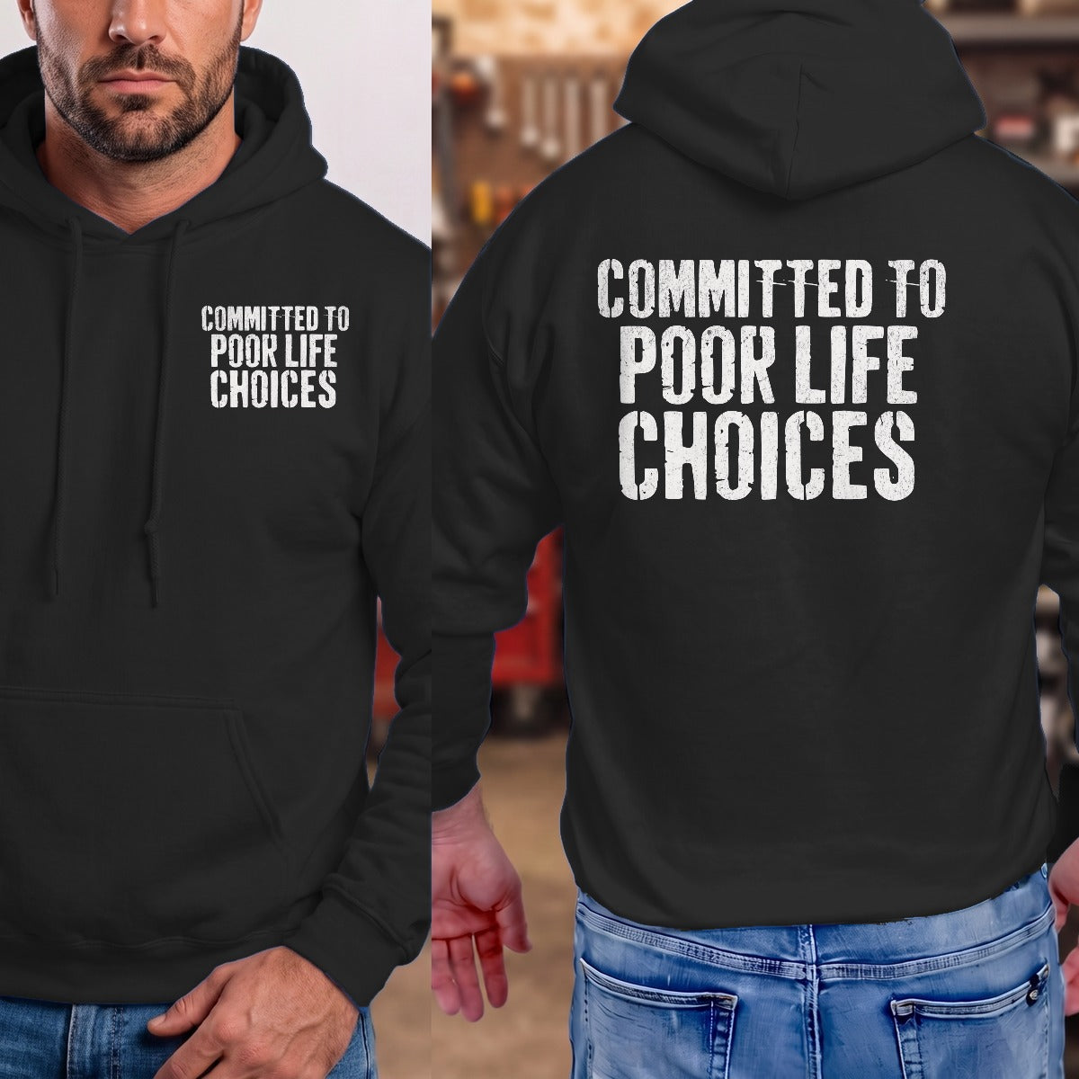 Black | Front & Back