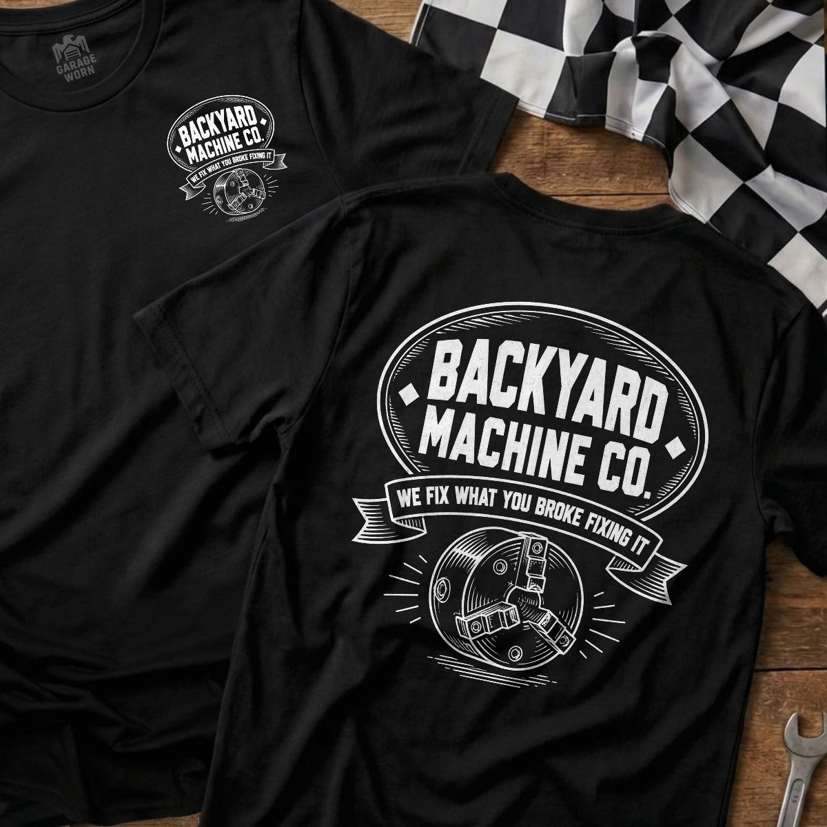 Black | Front & Back