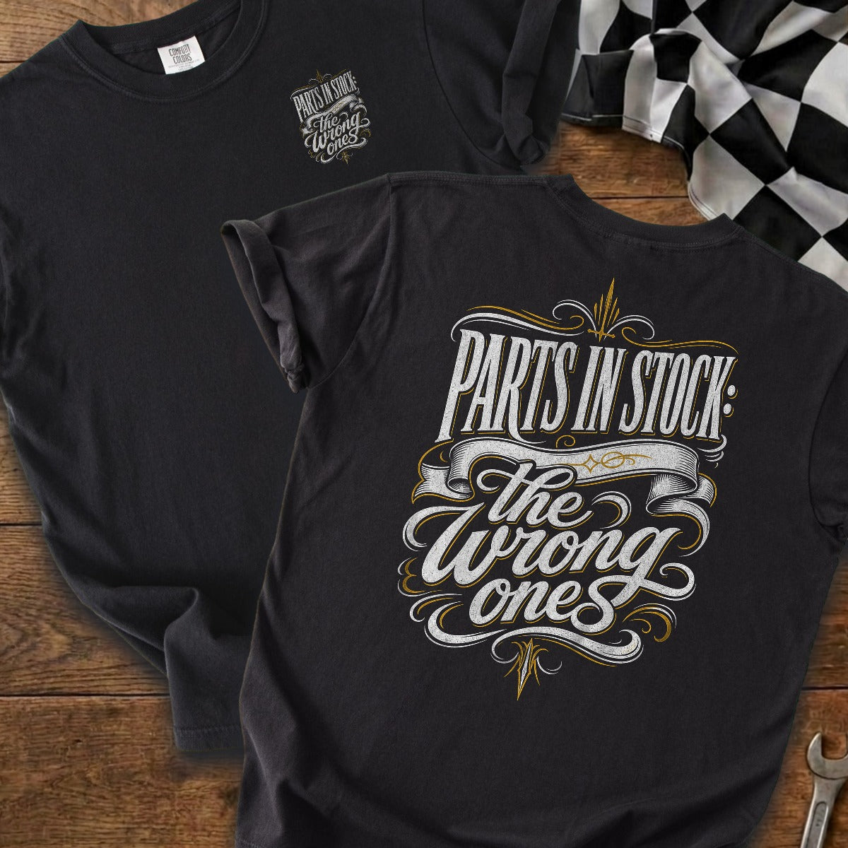 Black | Front & Back