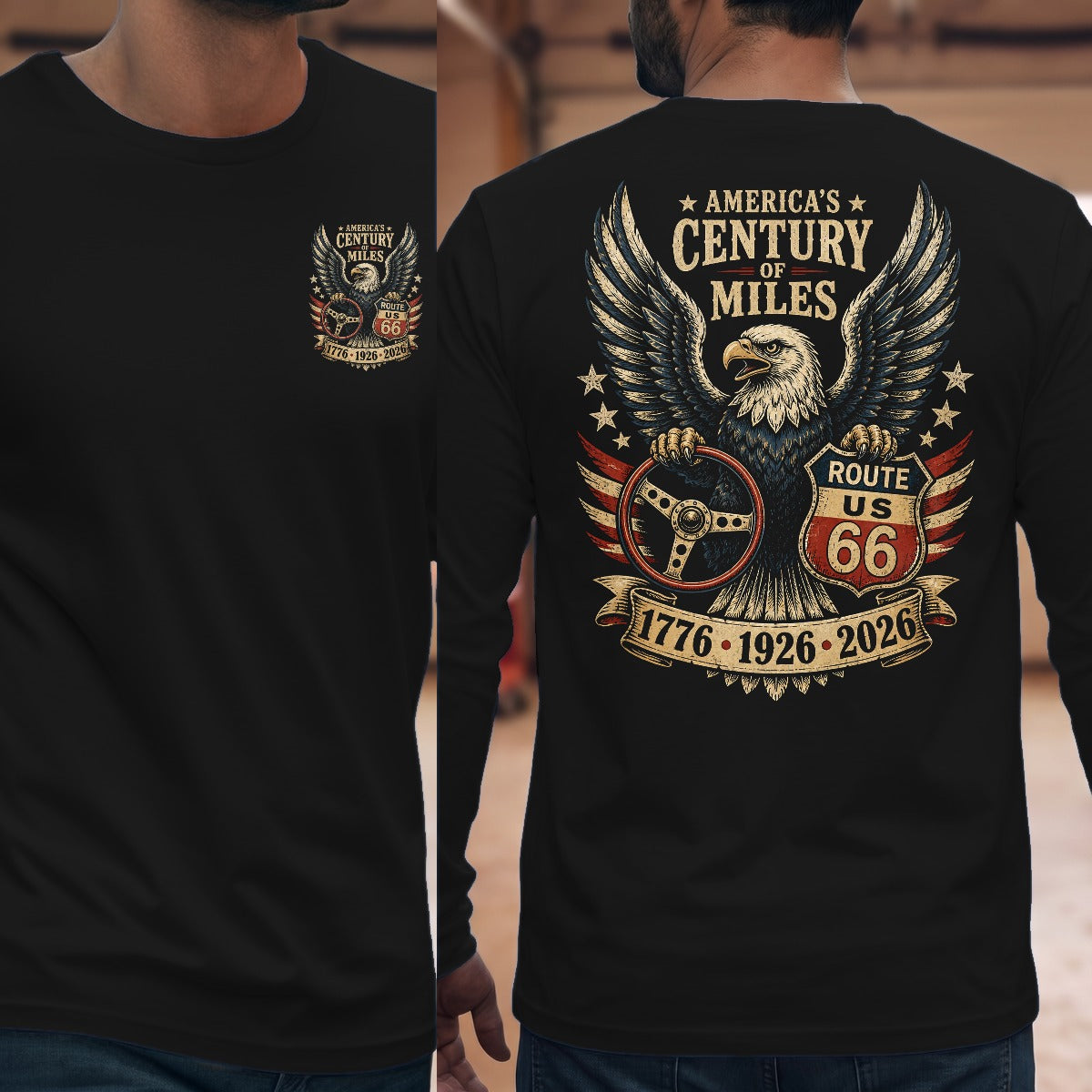 Black | Front & Back