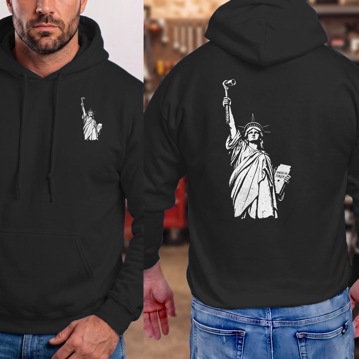 Black | Front & Back