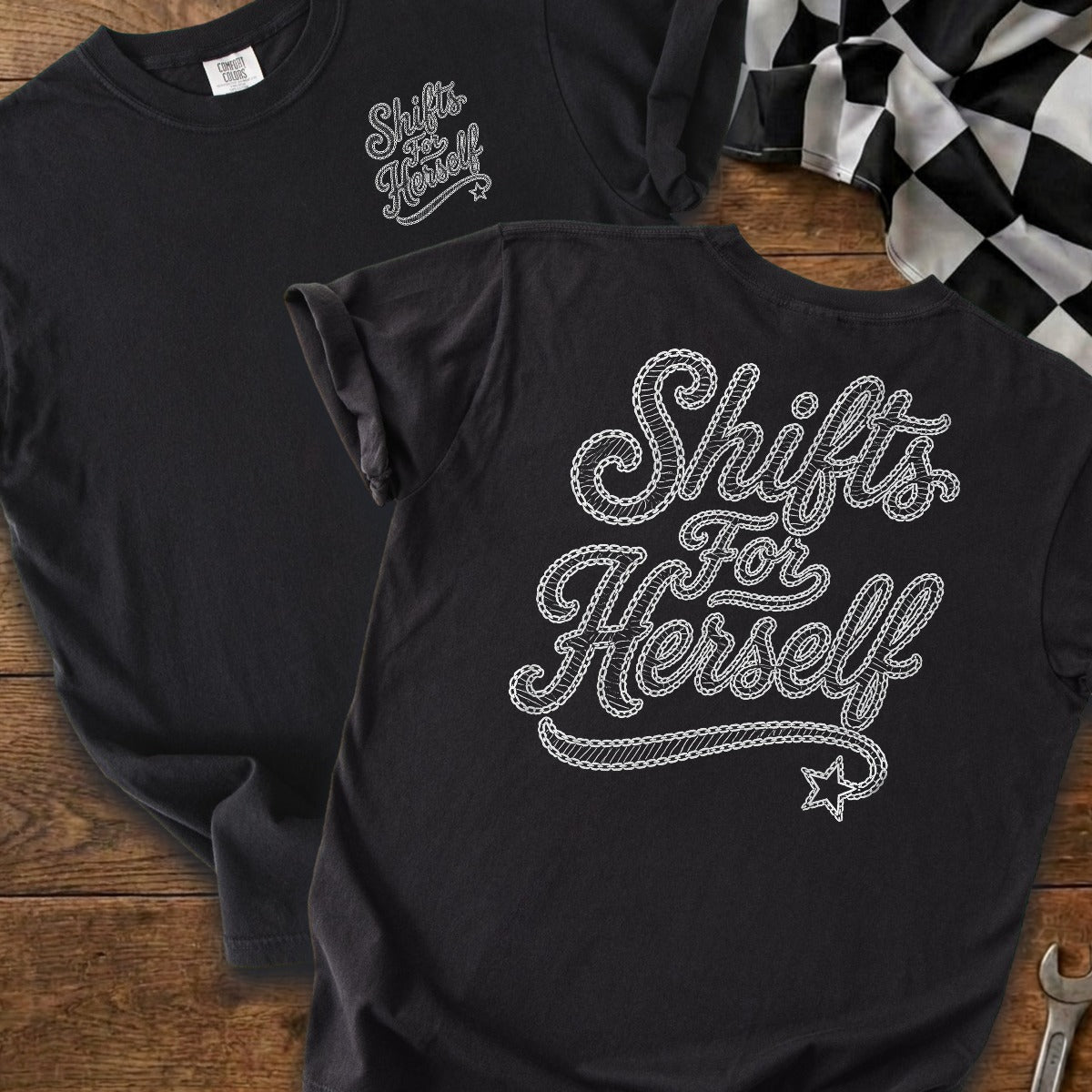 Black | Front & Back