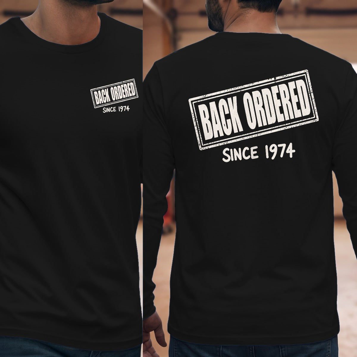 Black | Front & Back