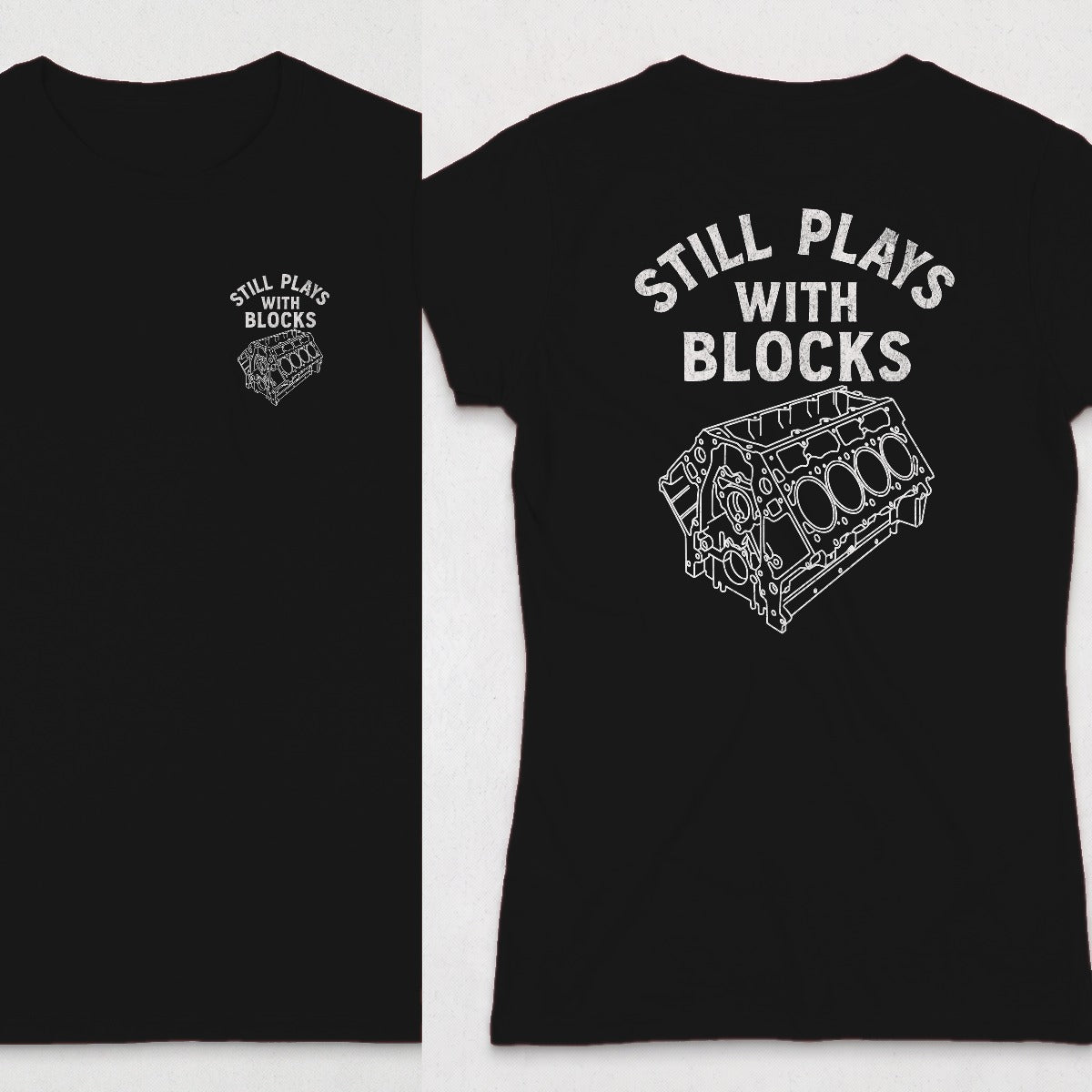 Black | Left Chest + Back