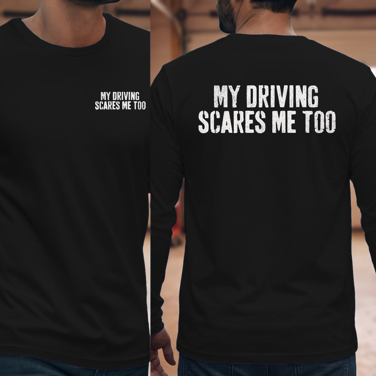 Black | Front & Back