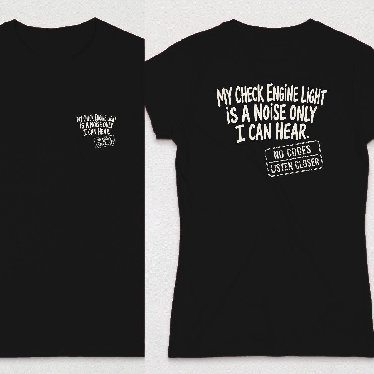 Black | Front & Back