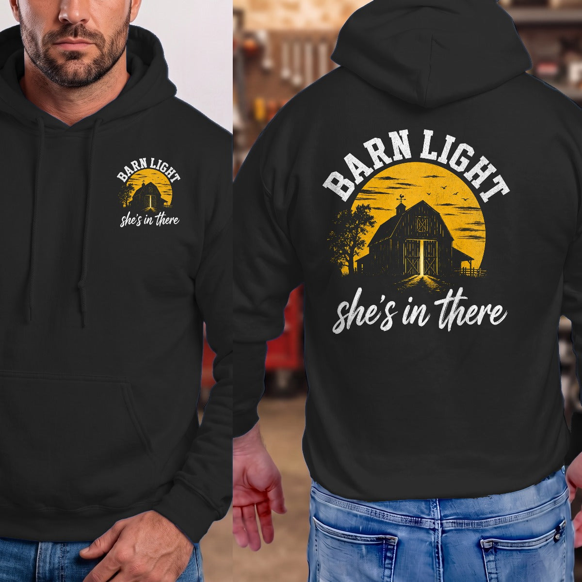 Black | Front & Back