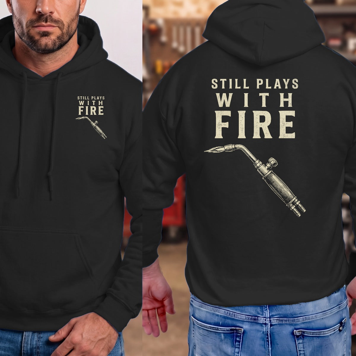Black | Front & Back