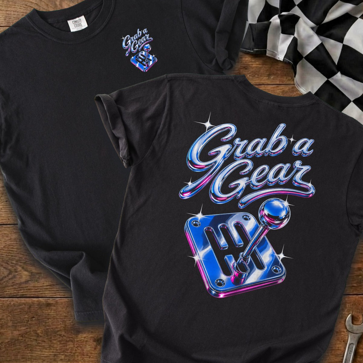 Black | Front & Back