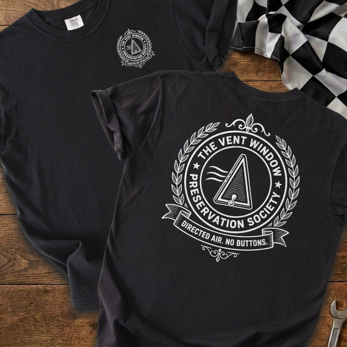 Black | Front & Back