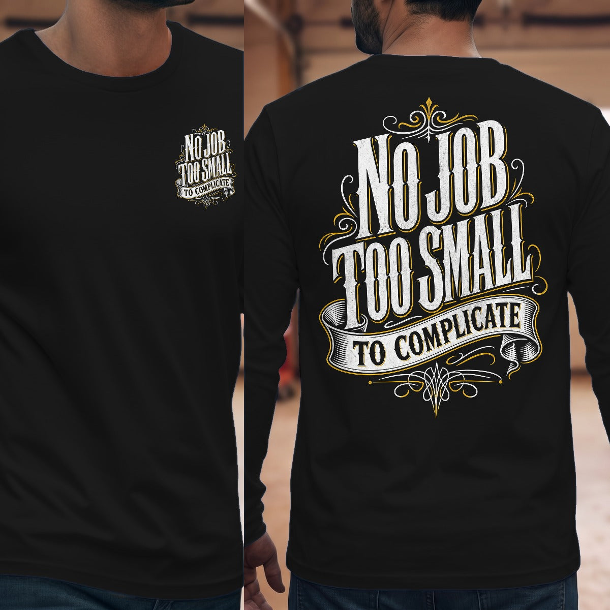 Black | Front & Back