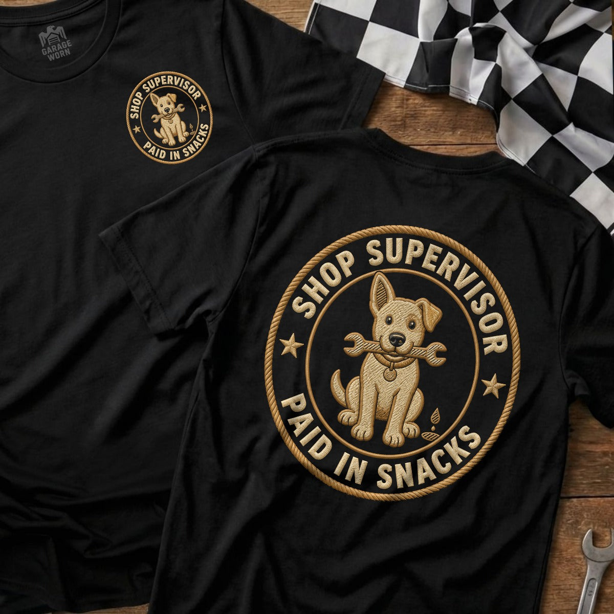 Black | Front & Back