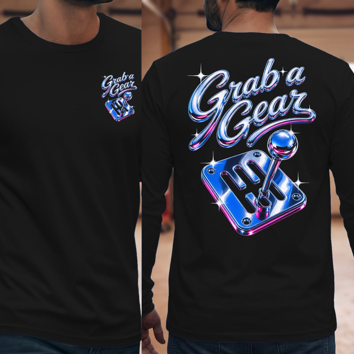 Black | Front & Back