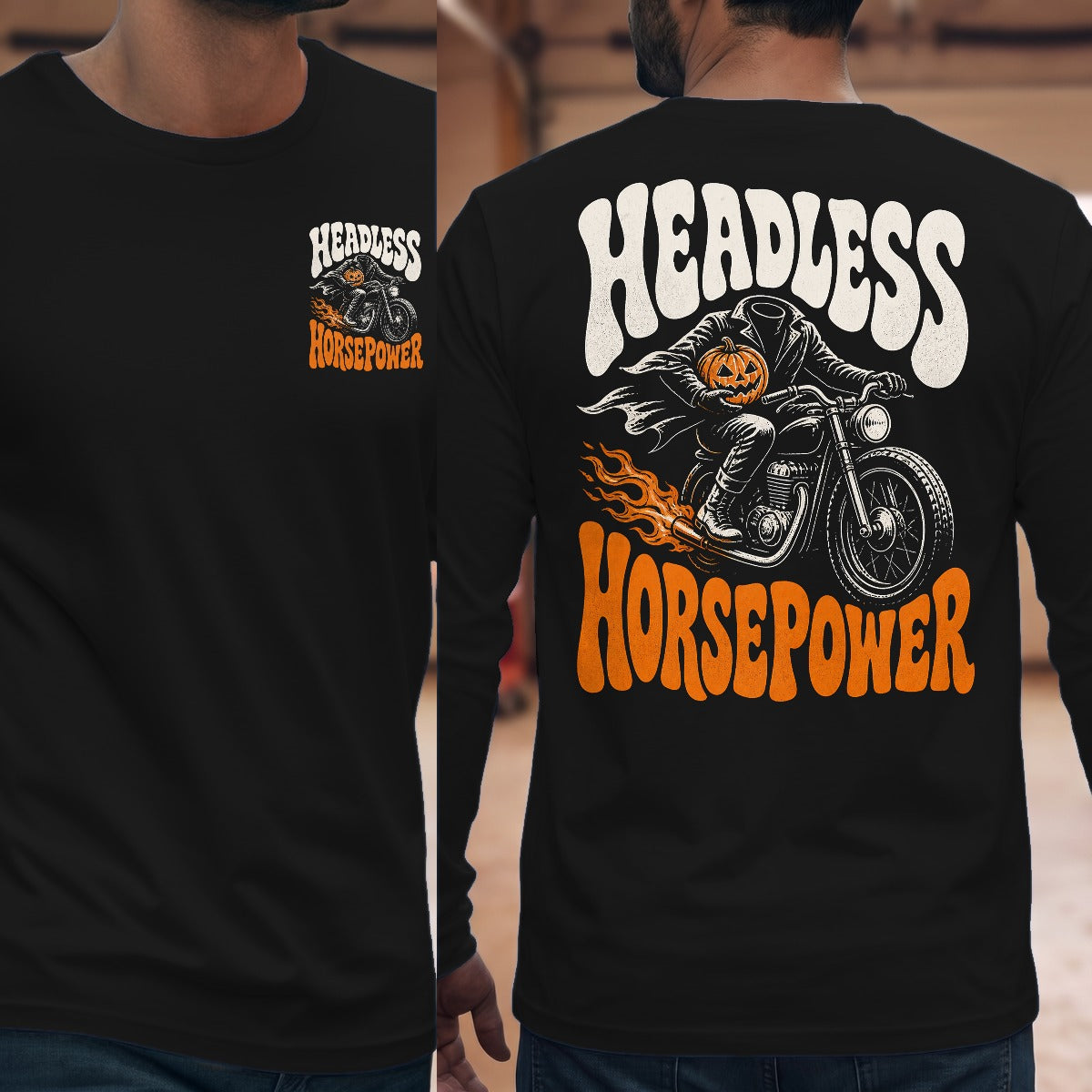 Black | Front & Back