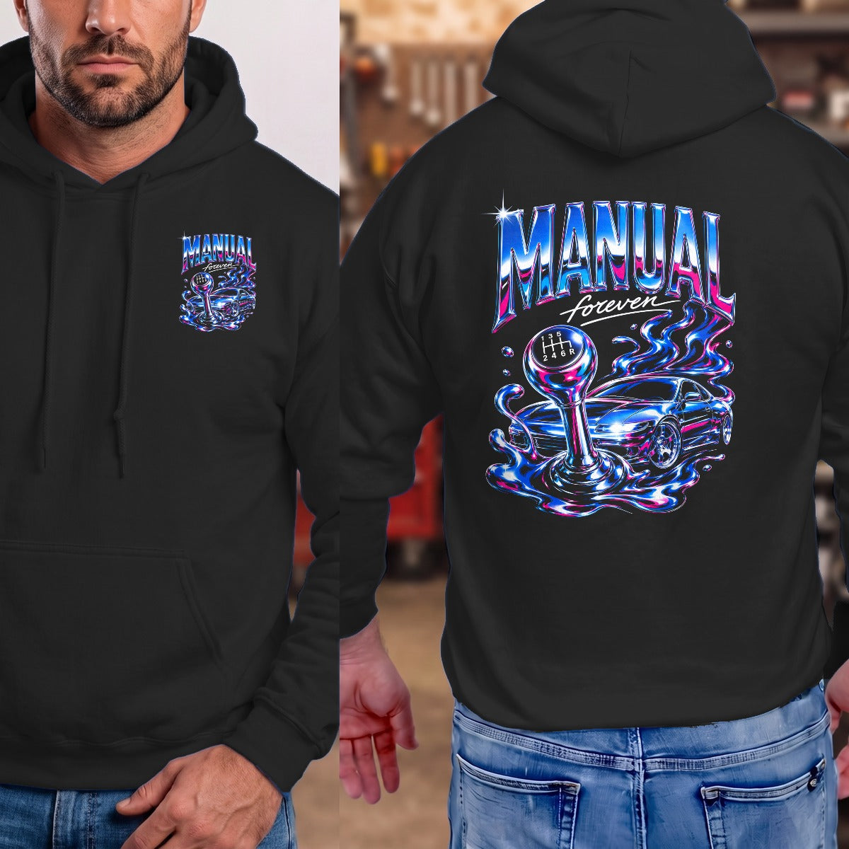 Black | Front & Back