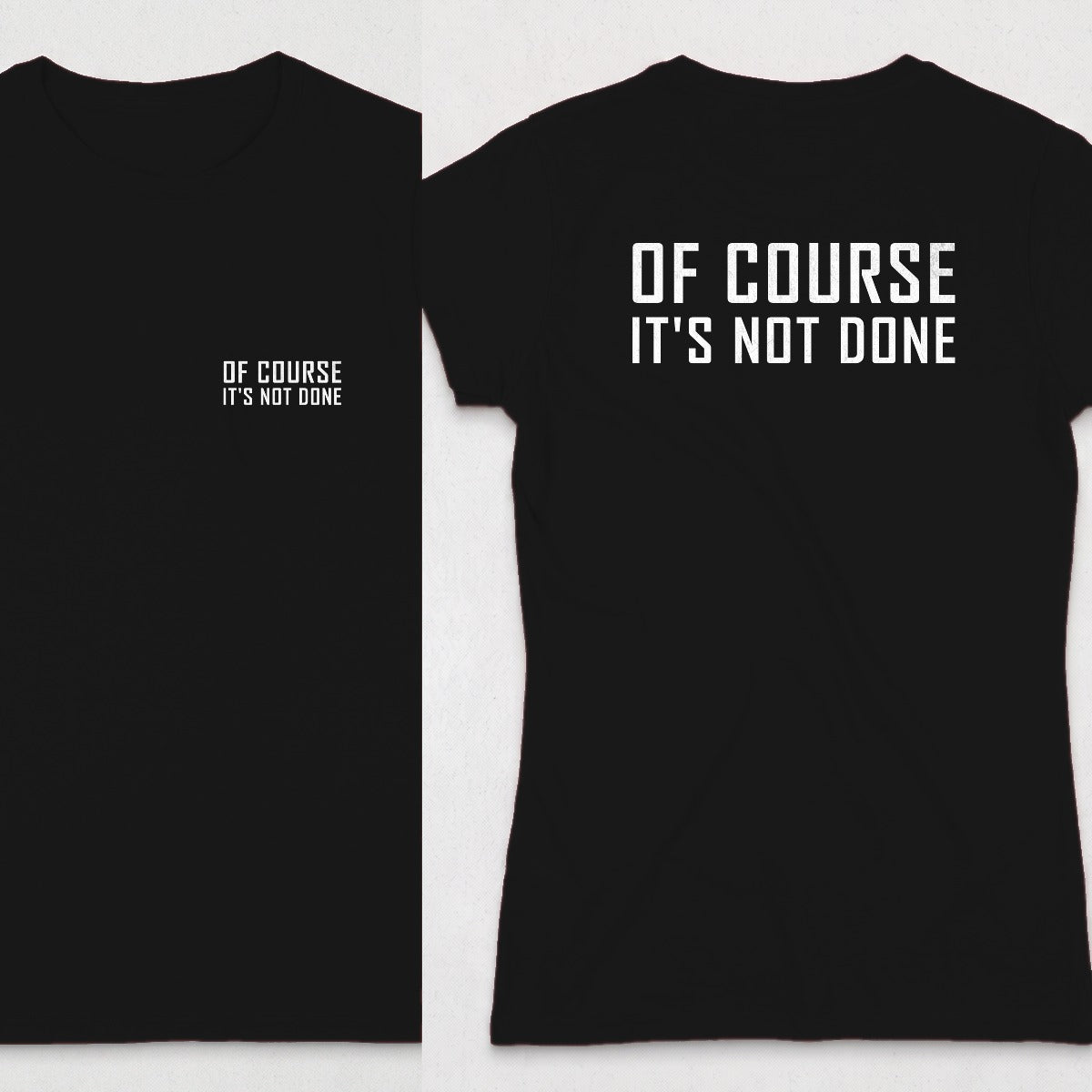 Black | Front & Back