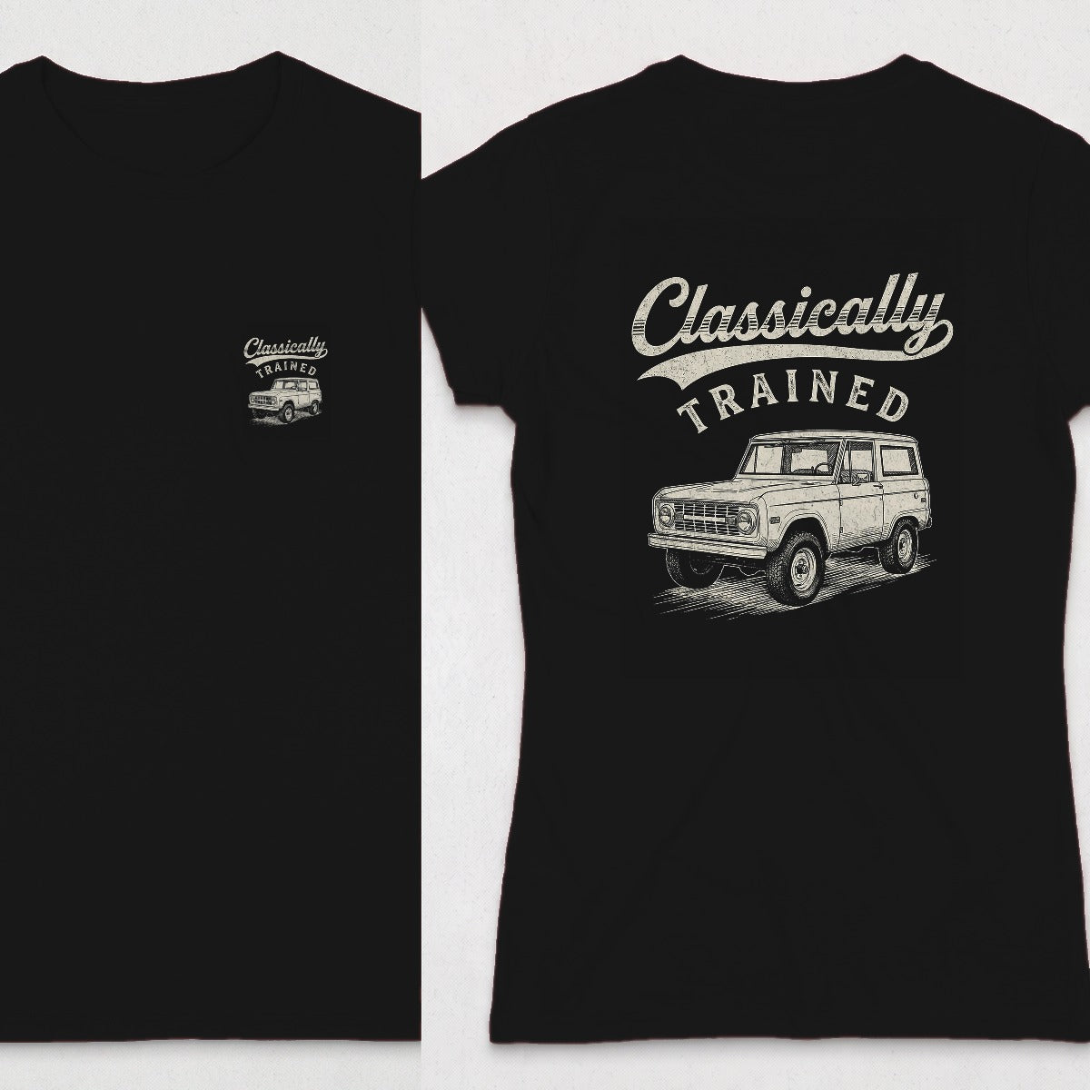 Black | Front & Back