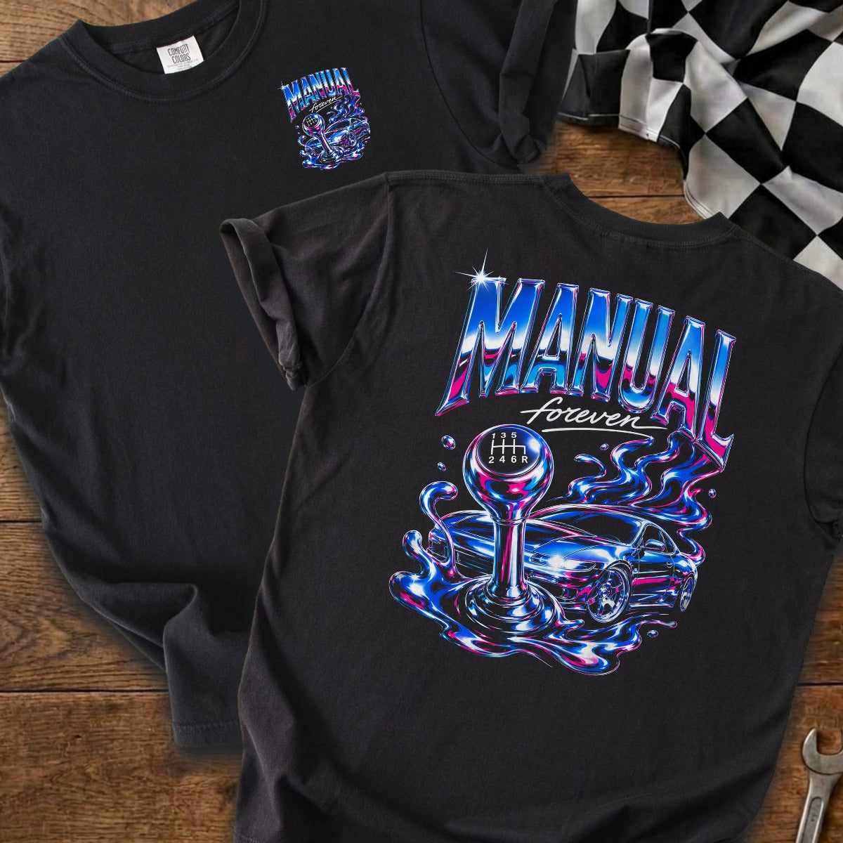 Black | Front & Back