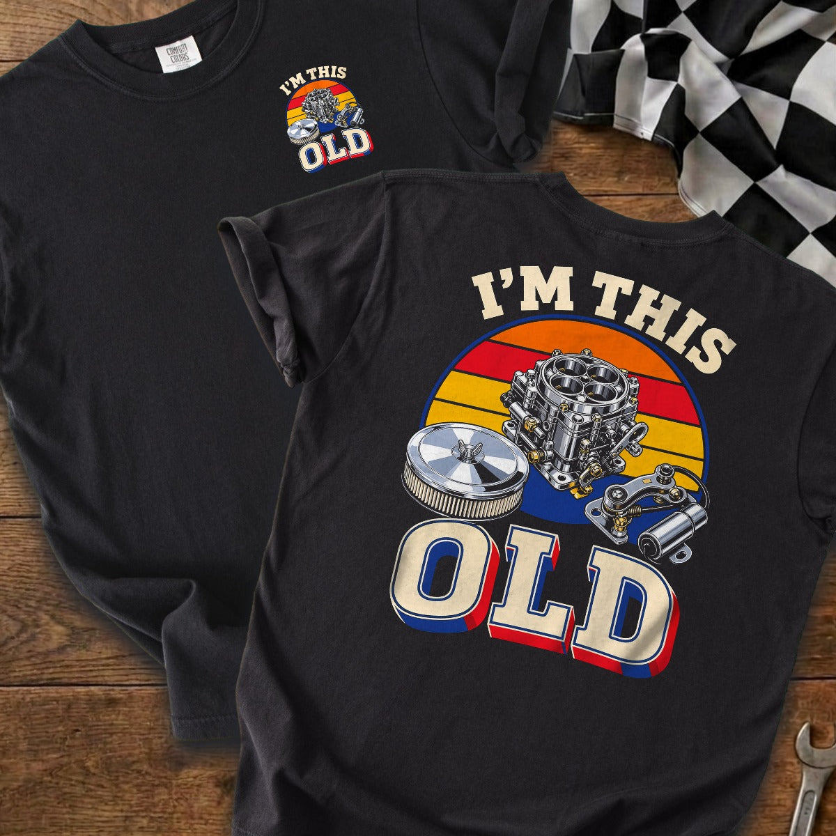 Black | Front & Back