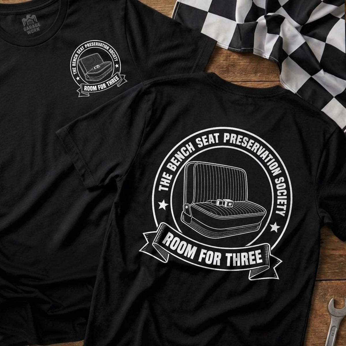 Black | Front & Back