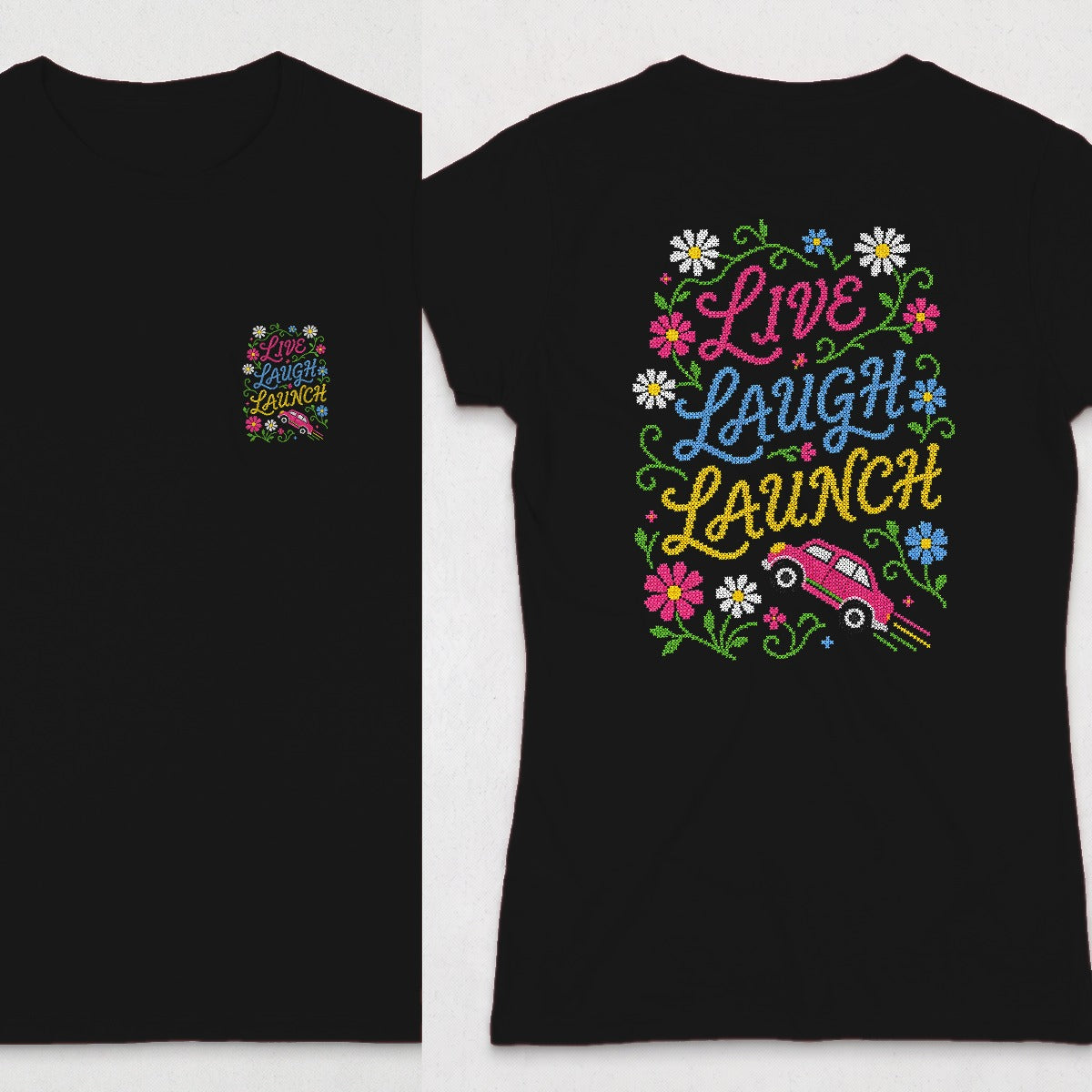 Black | Front & Back