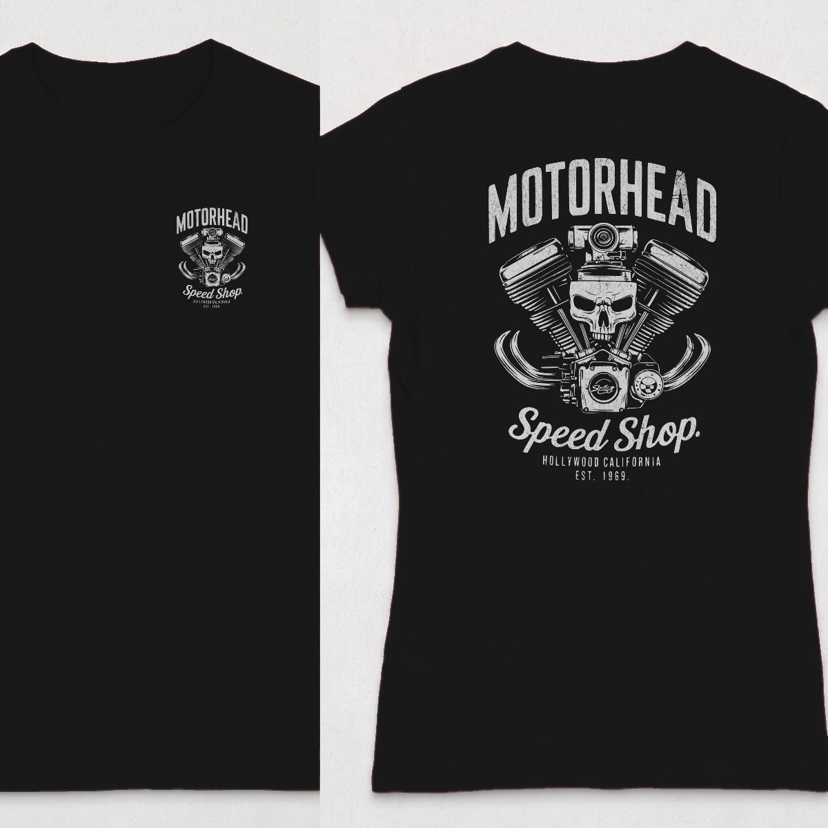 Black | Left Chest + Back