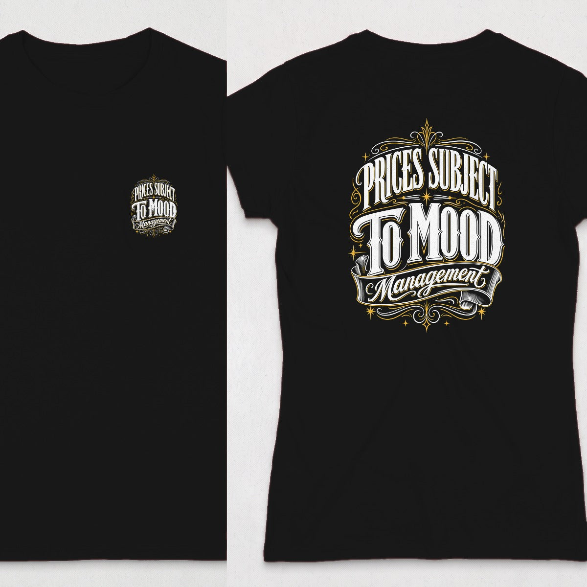 Black | Front & Back
