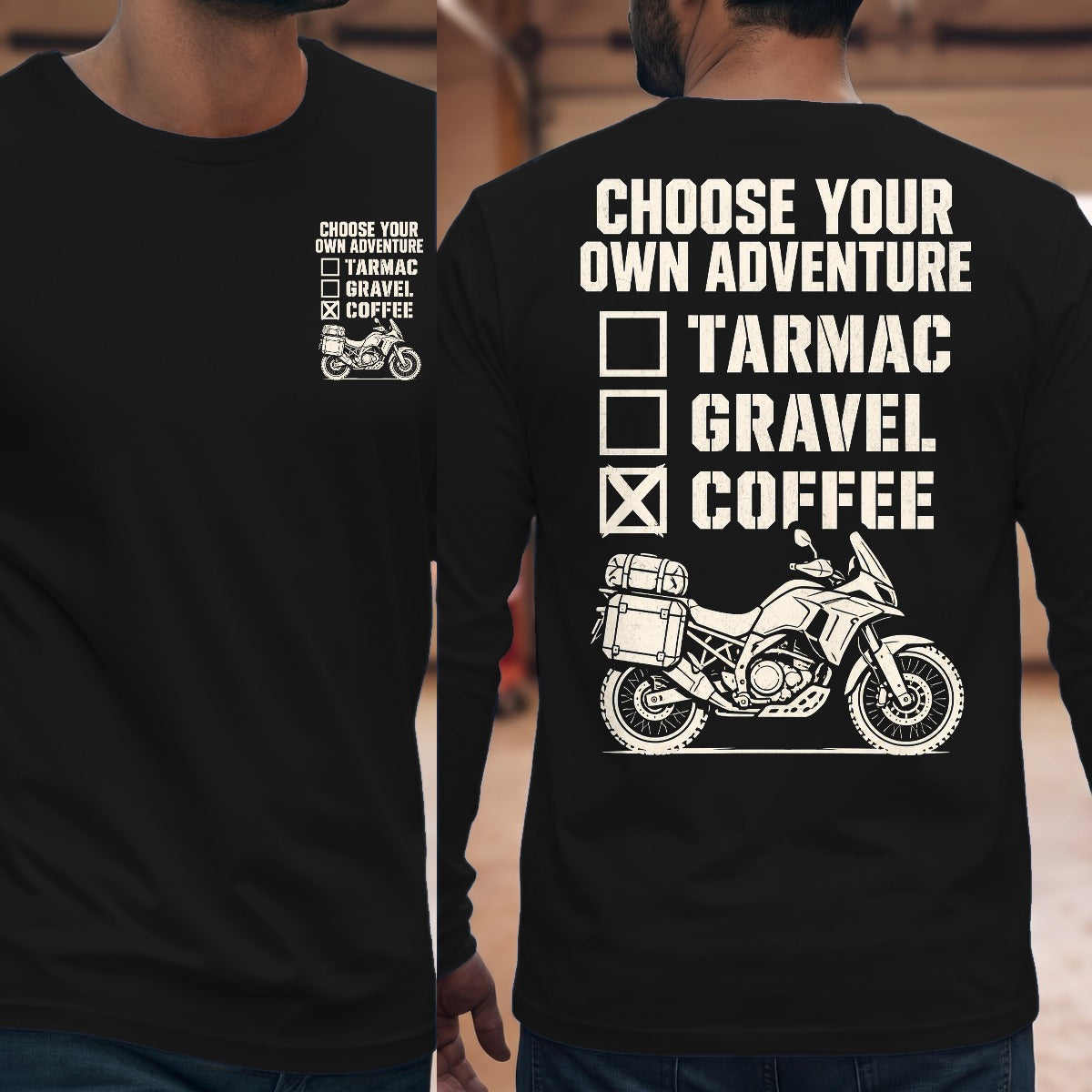 Black | Front & Back