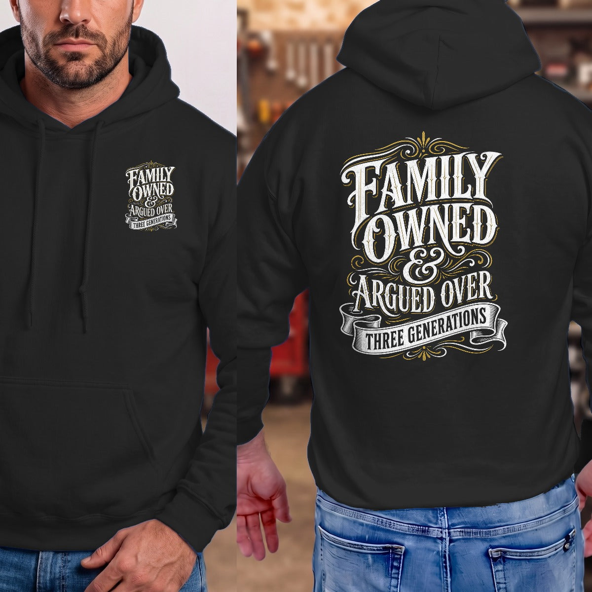 Black | Front & Back