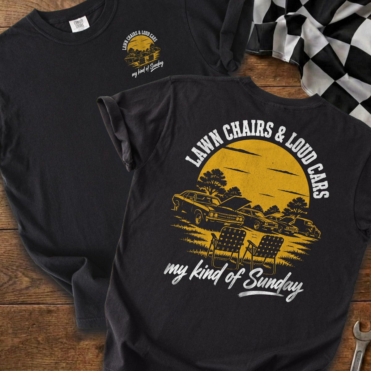 Black | Front & Back