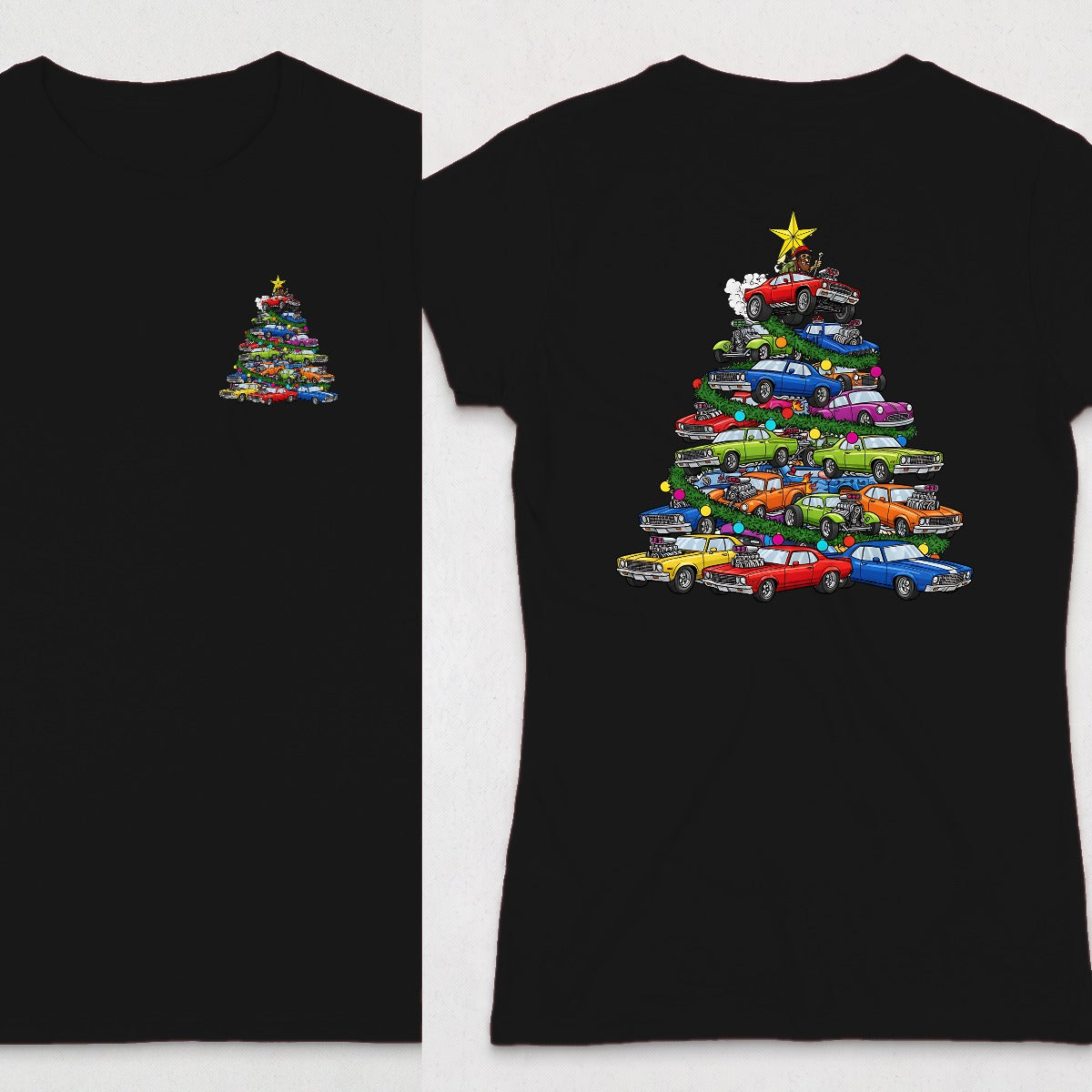 Black | Left Chest + Back