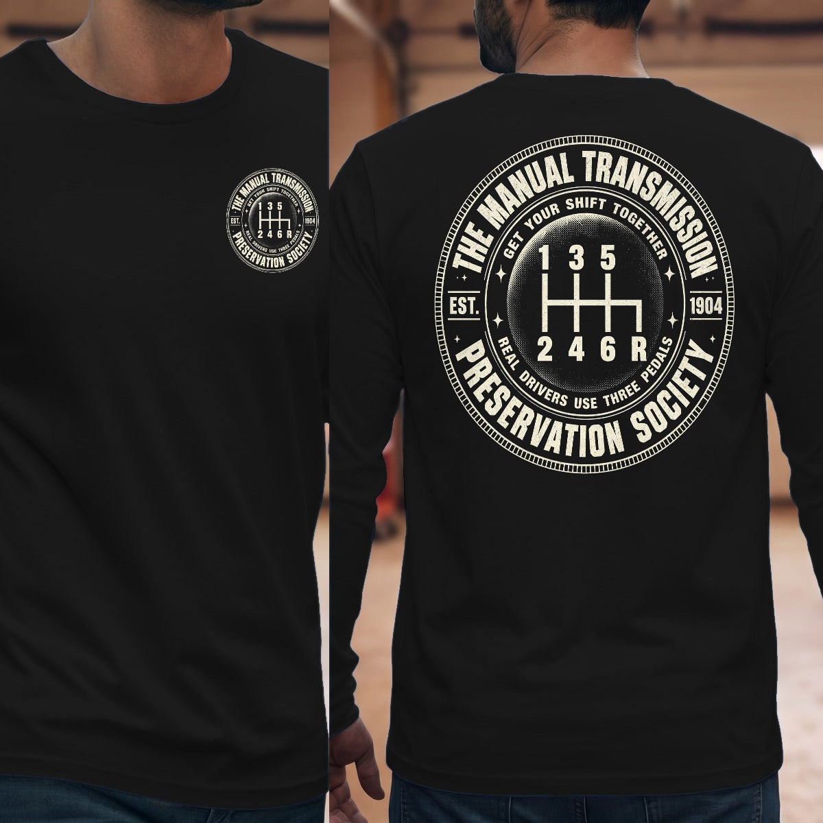 Black | Front & Back