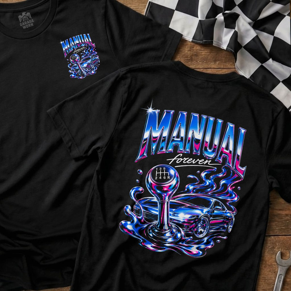 Black | Front & Back