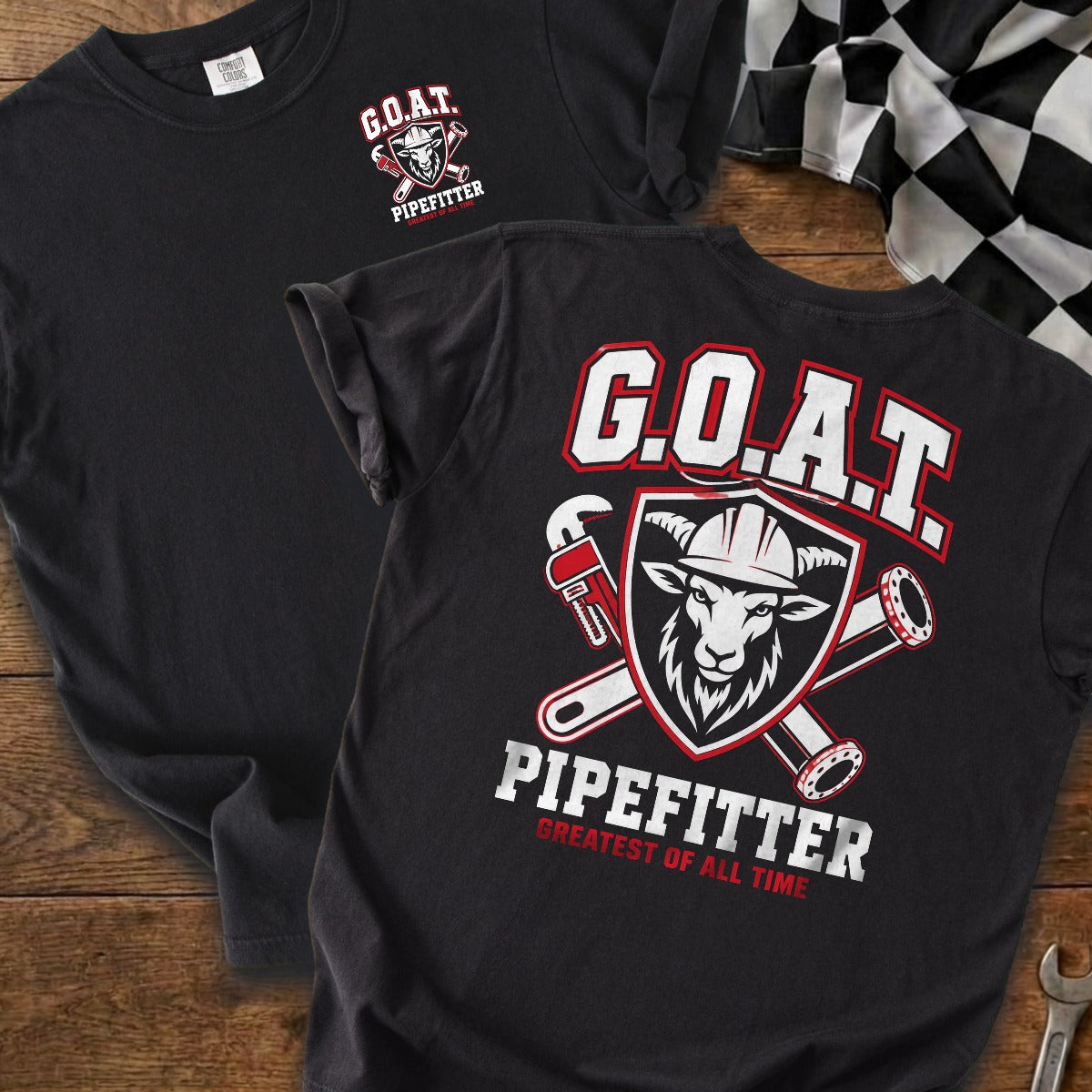 Black | Front & Back