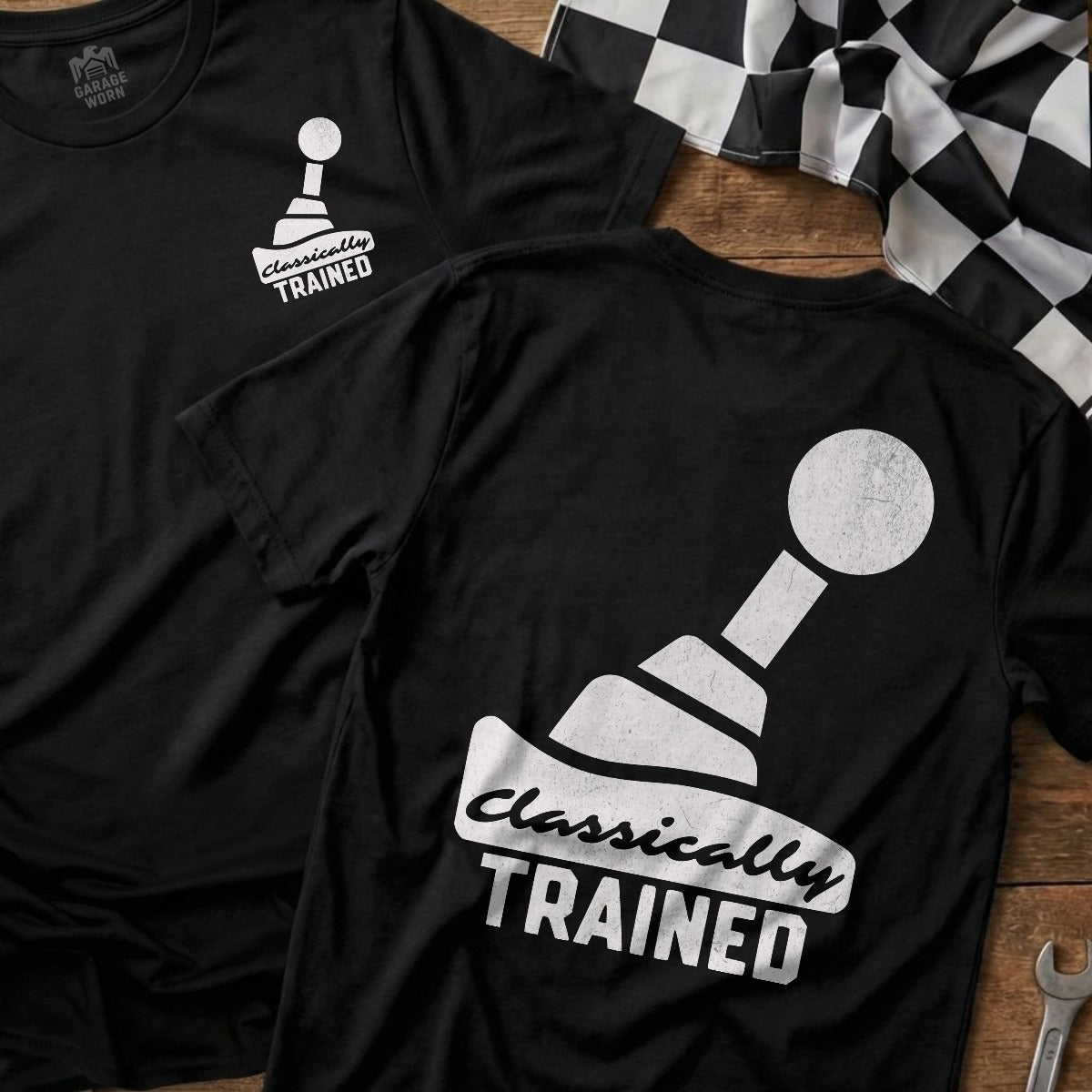 Black | Left Chest + Back