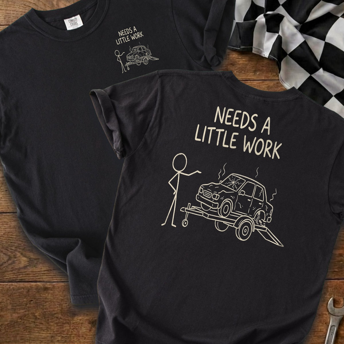 Black | Front & Back