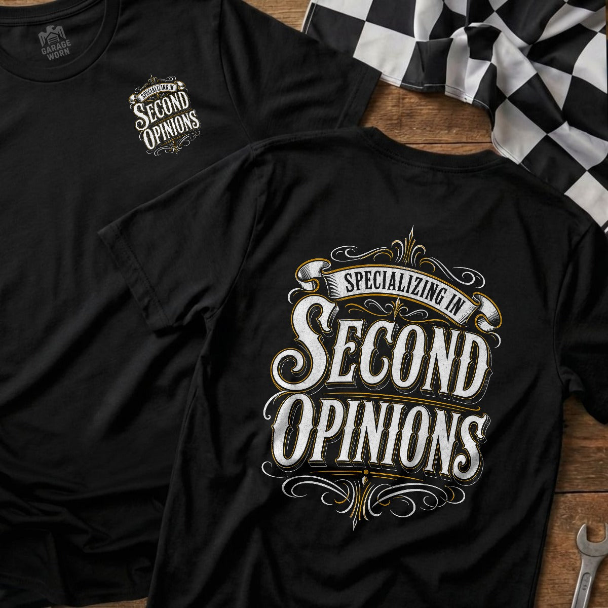 Black | Front & Back