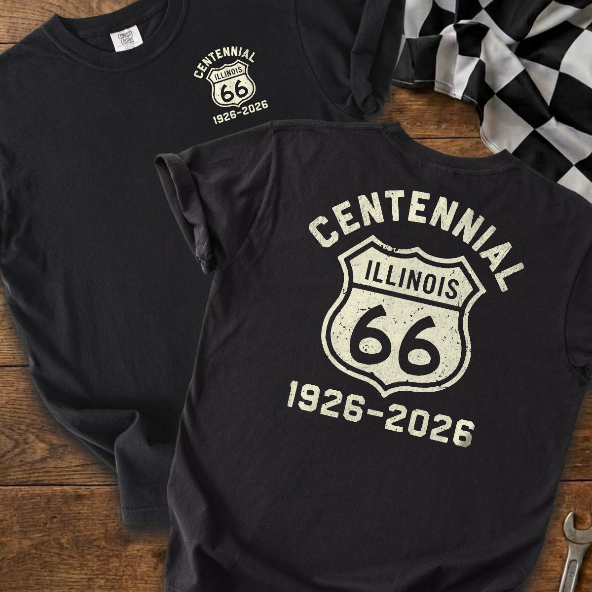 Black | Front & Back