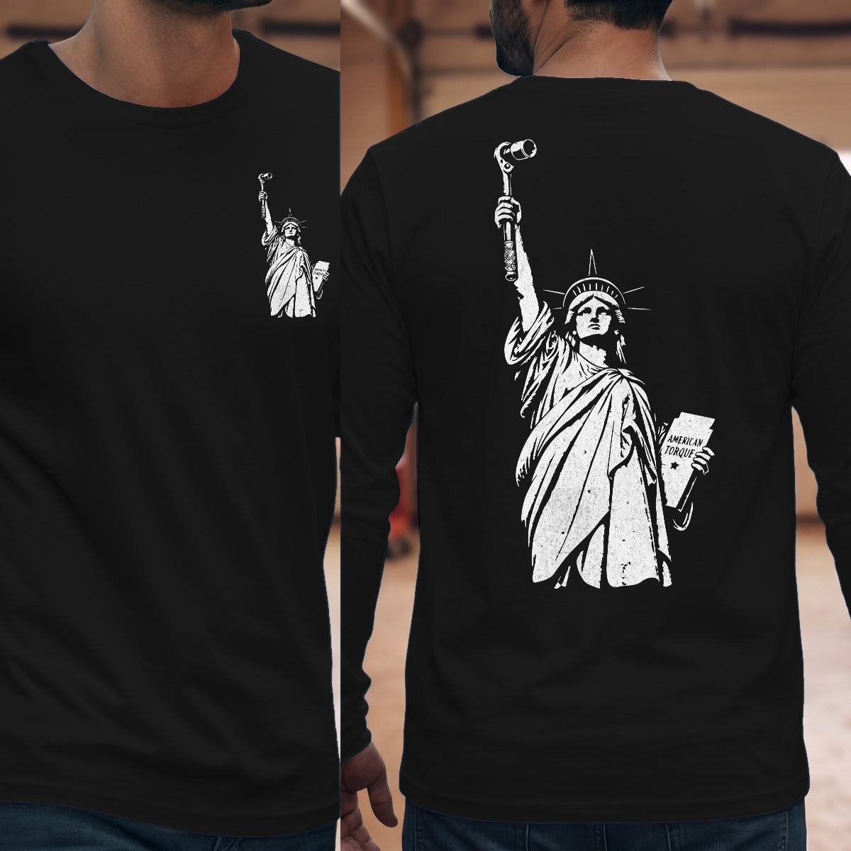 Black | Front & Back