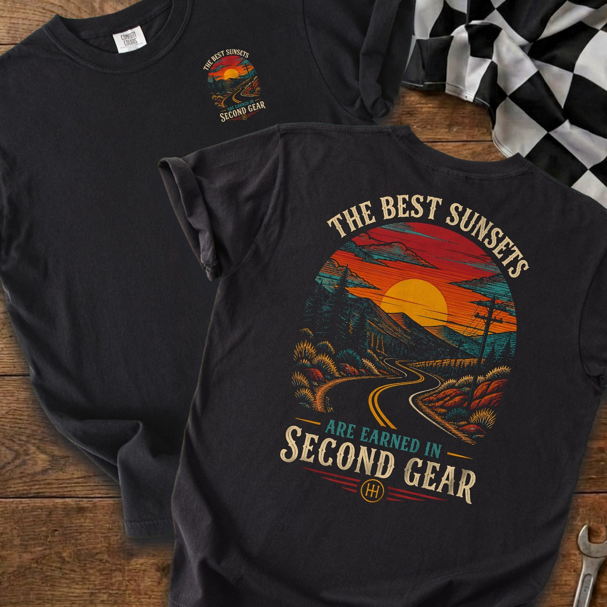 Black | Front & Back