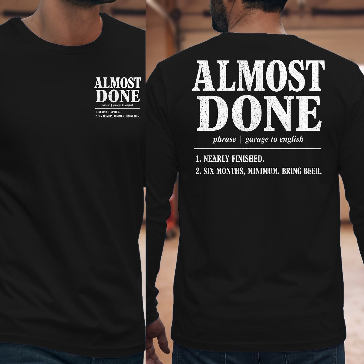 Black | Front & Back