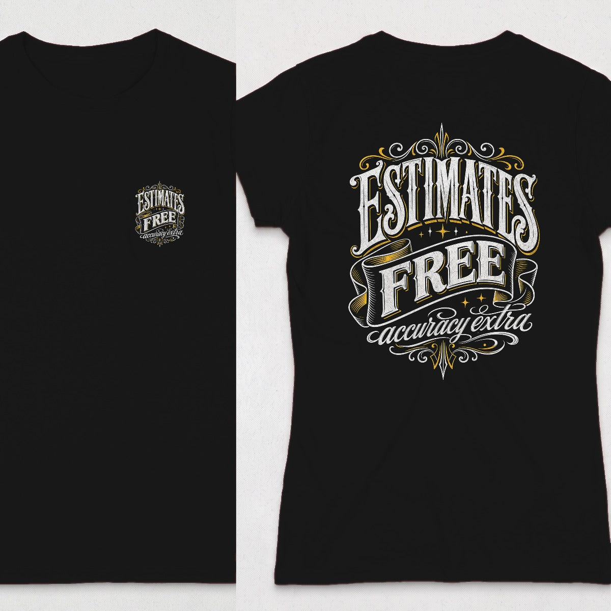 Black | Front & Back