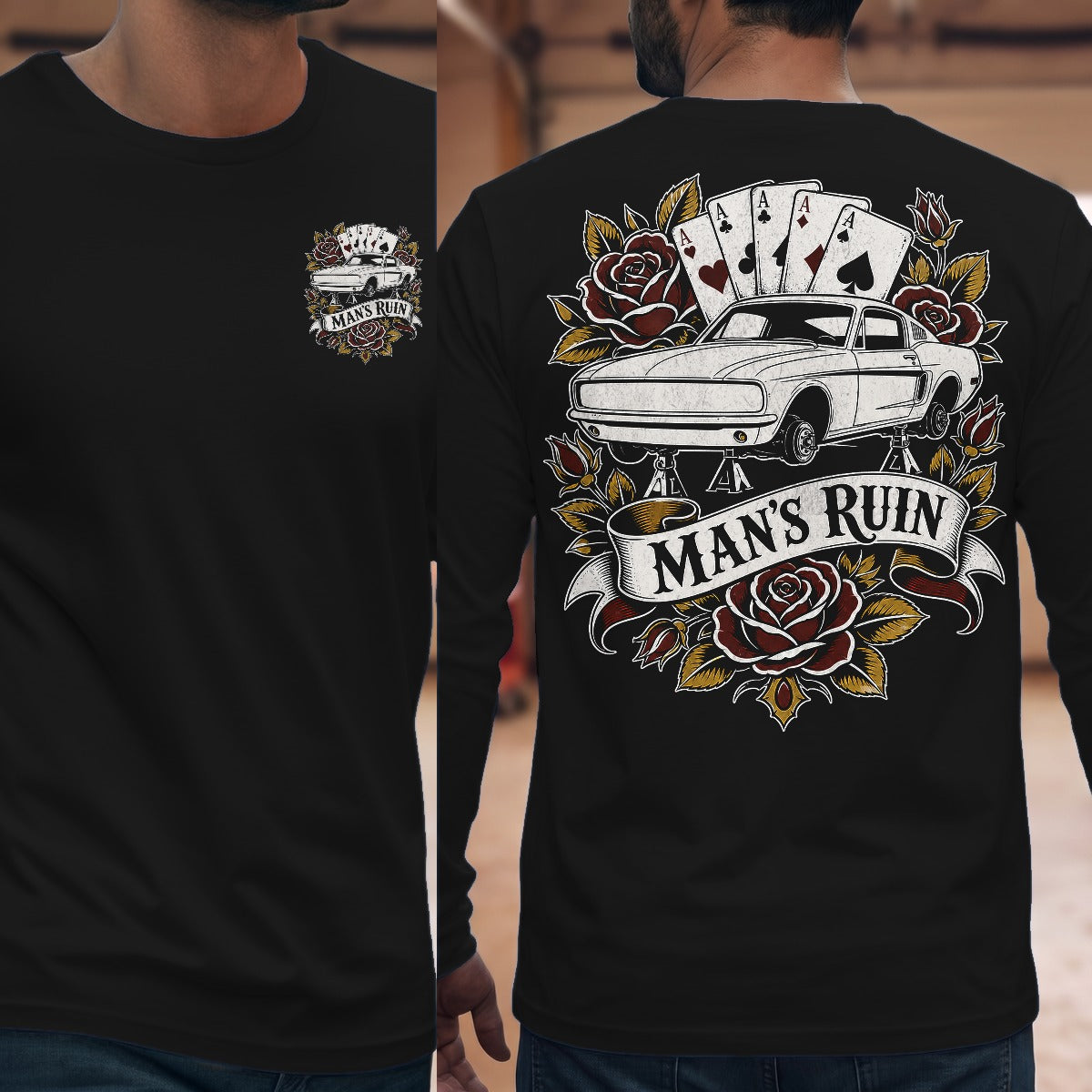 Black | Front & Back