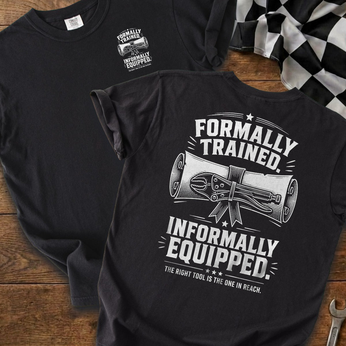 Black | Front & Back