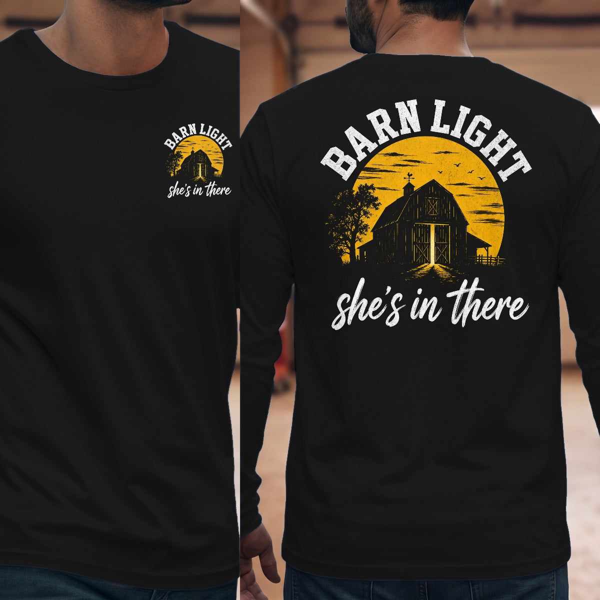 Black | Front & Back