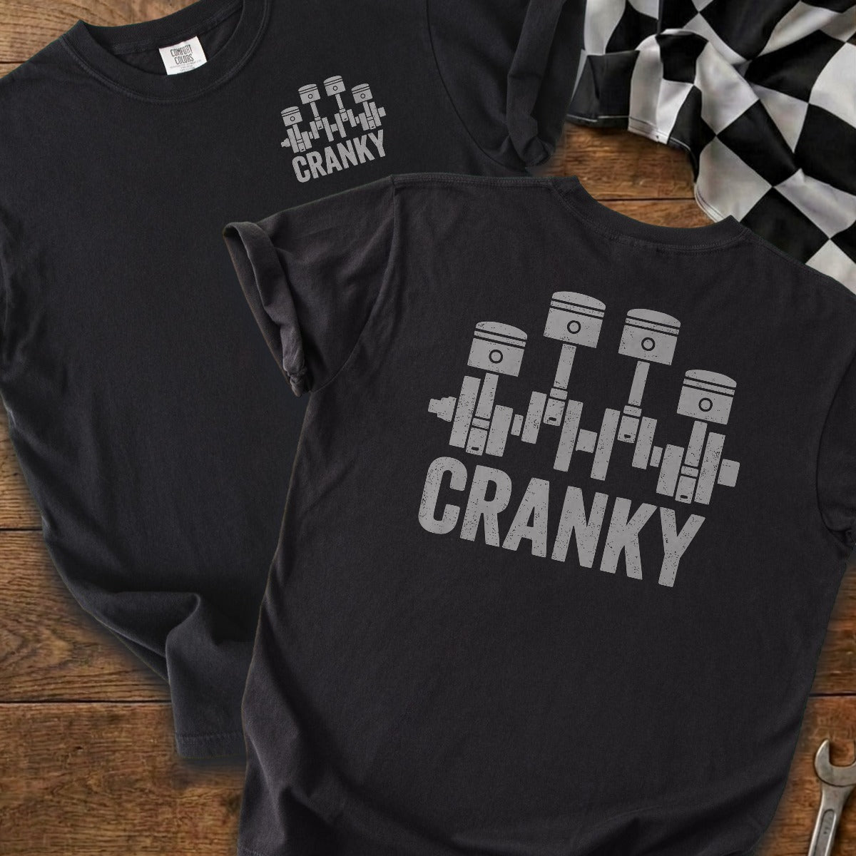 Black | Front & Back